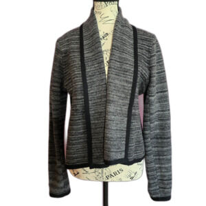 Loft 100% Merino wool open front cardigan